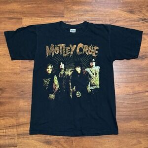 Motley Crue Route Of All Evil Tour 2006 Rock Band T-Shirt Size Medium